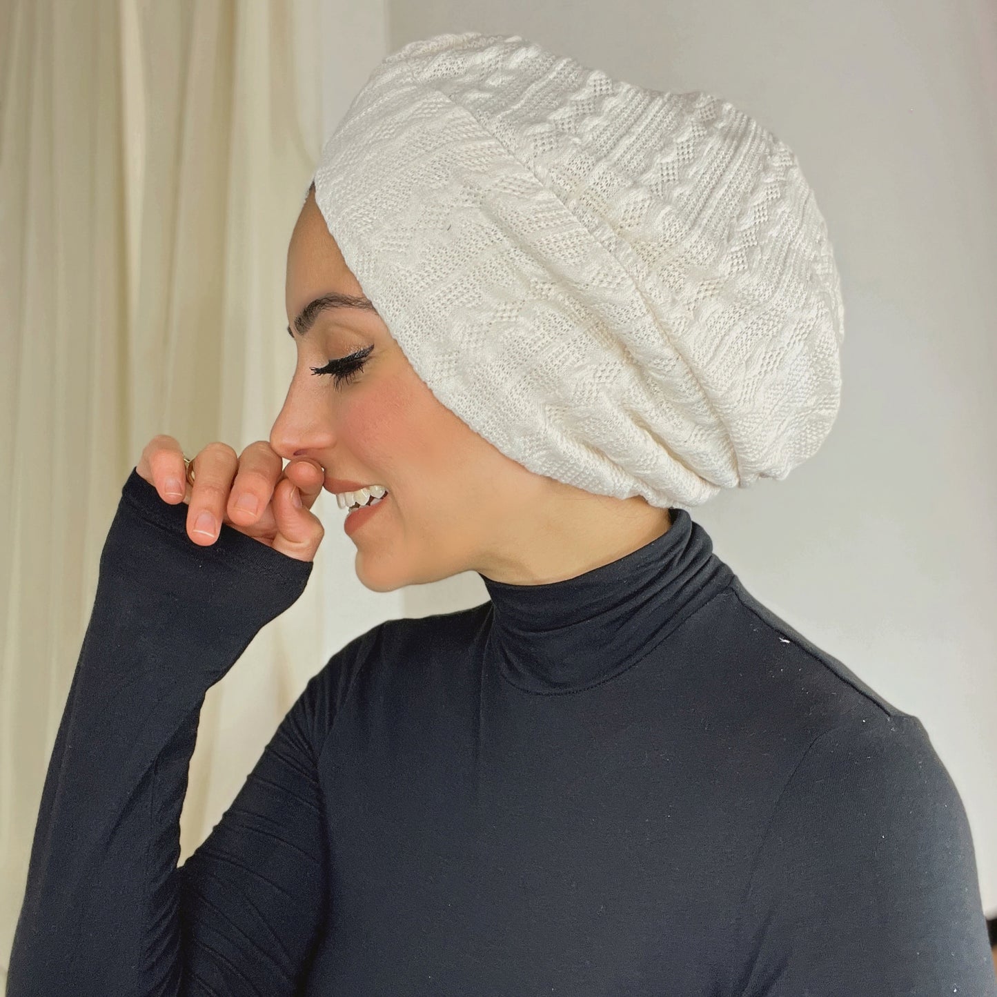 Emna knitted Crème
