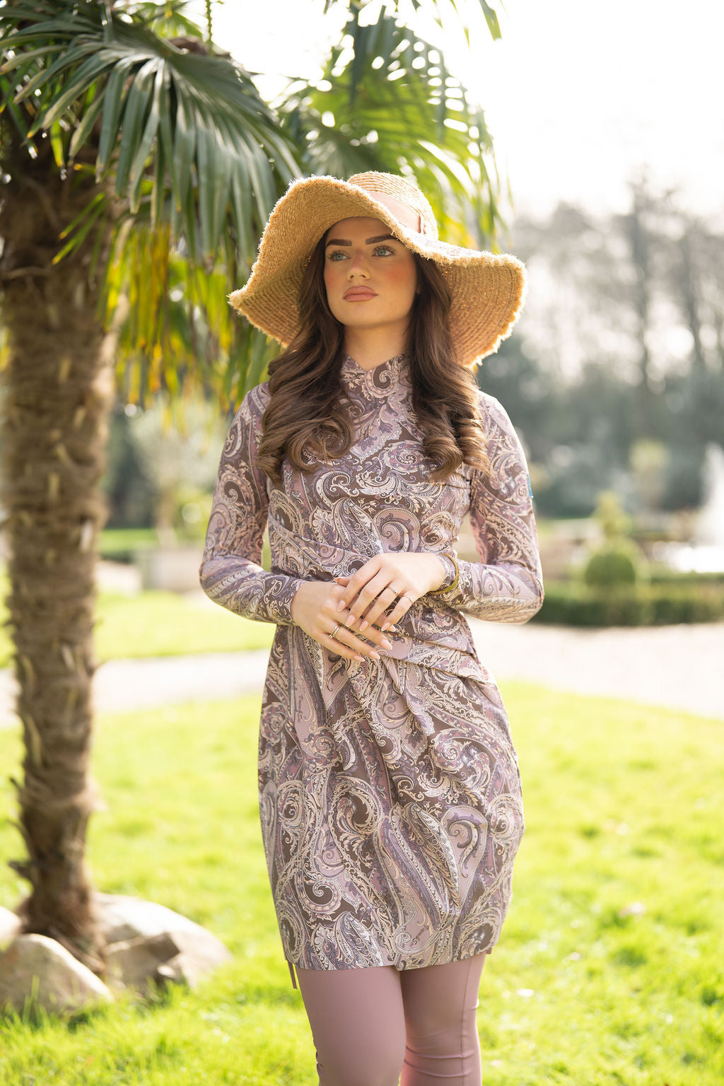 Dila swim tunic - Baroque