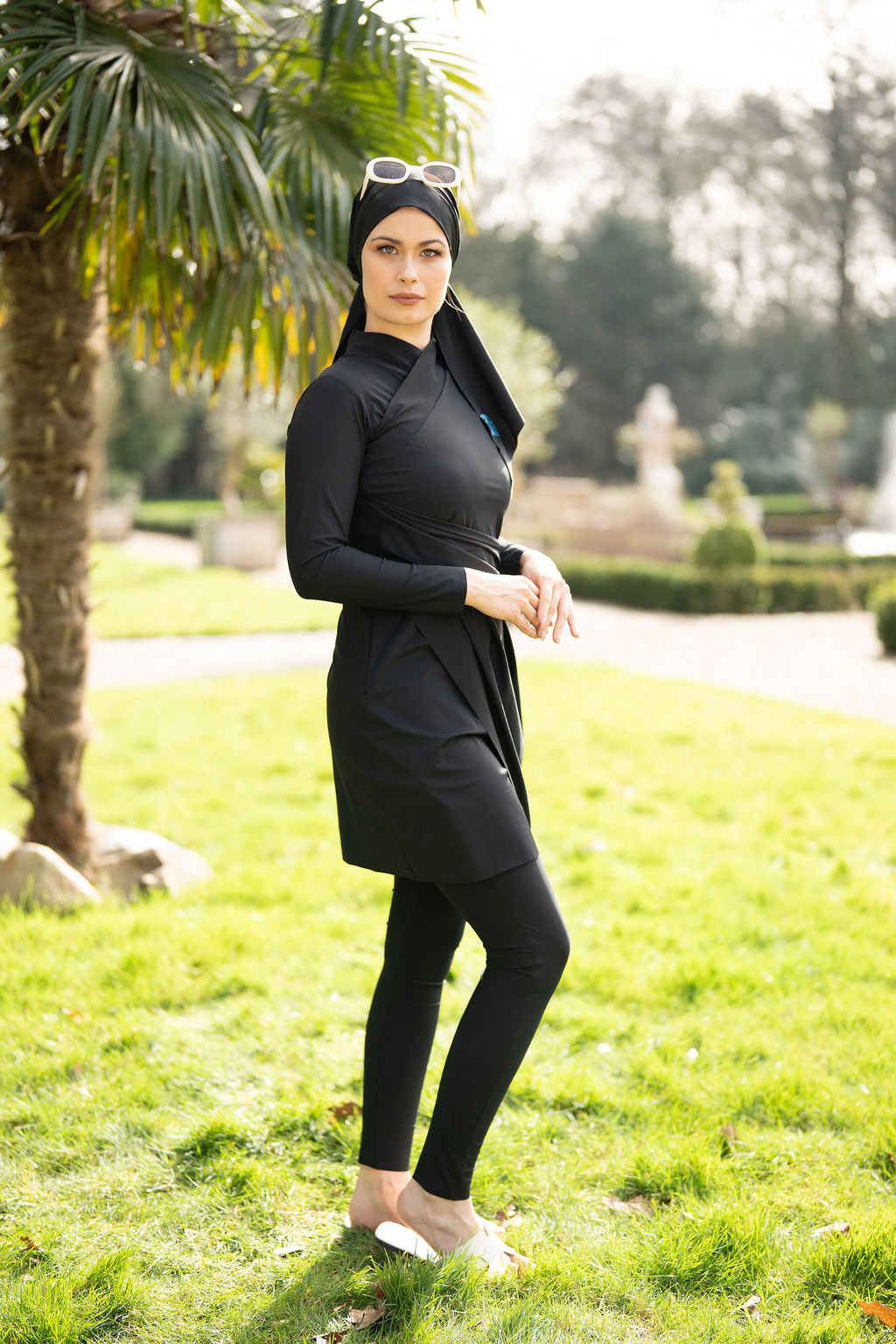 Dila swim tunic - Black