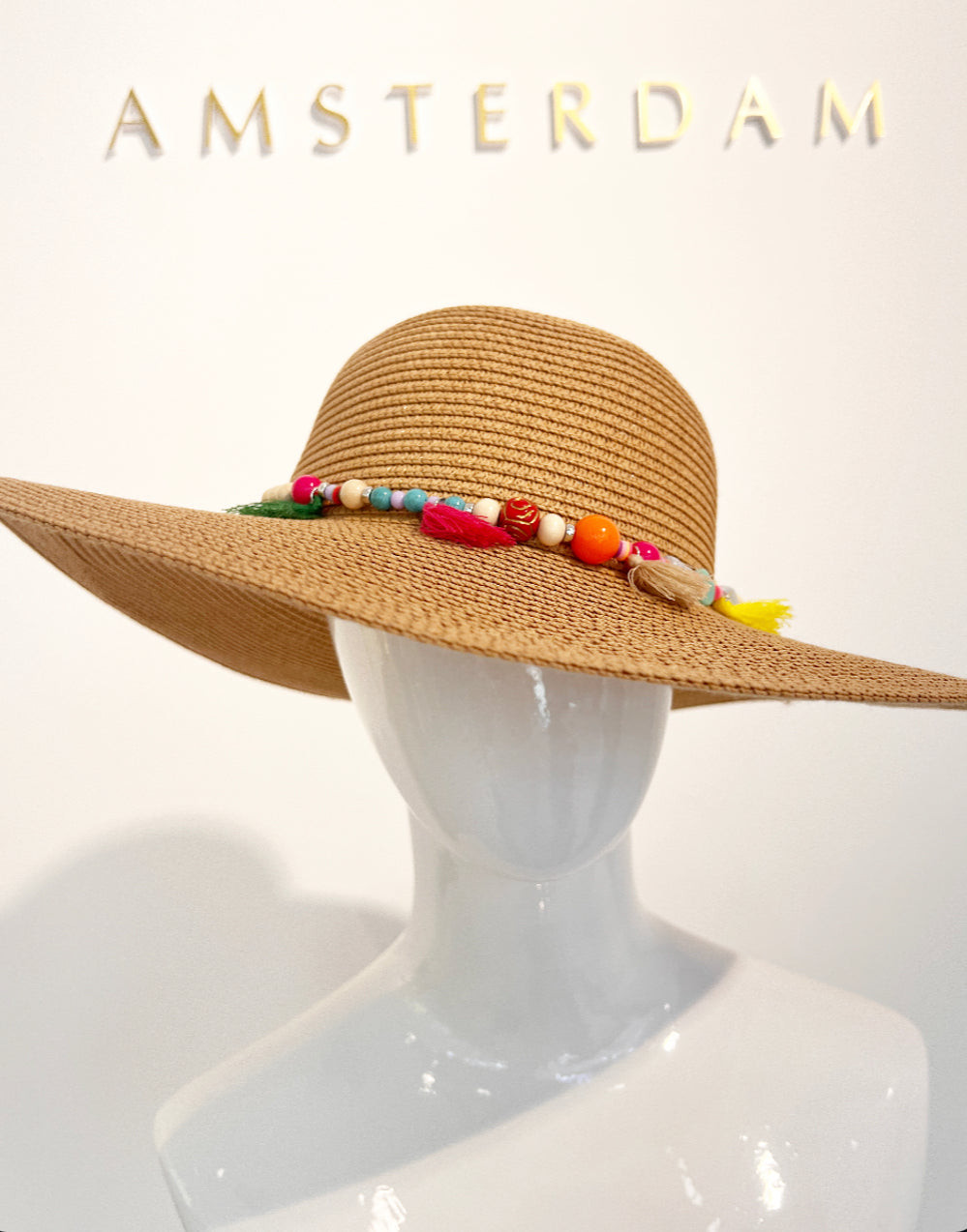 Hat camel X beads
