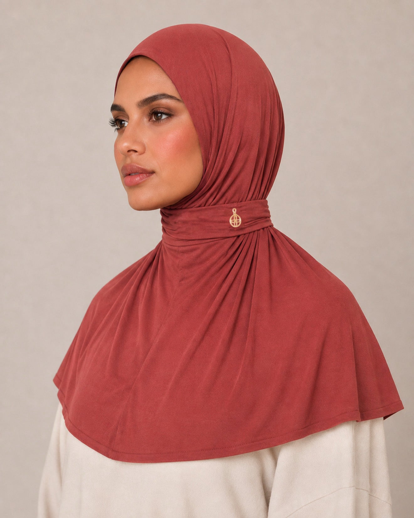 Brick red