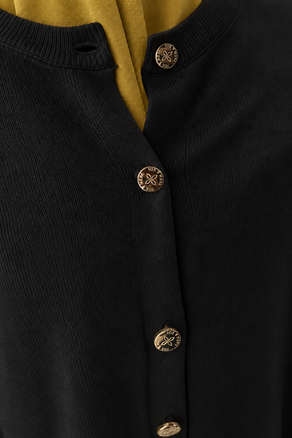 Signature Knit Cardigan - Black