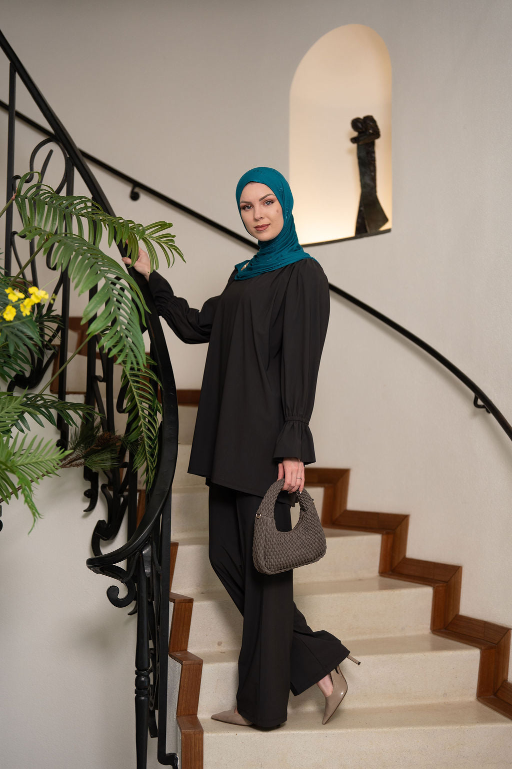 Travel jersey trousers- Anthracite