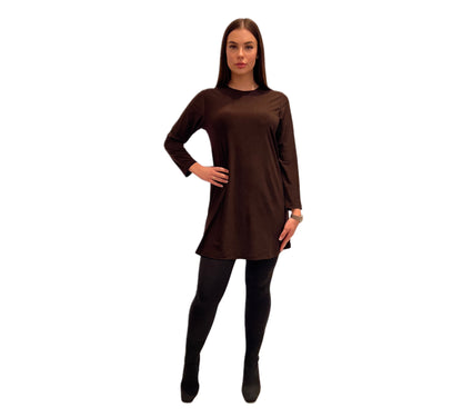 Basic tunic brown