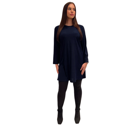 Basic tunic Navi blue