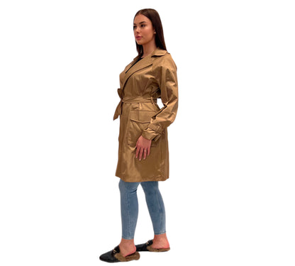 Rain coat bronze