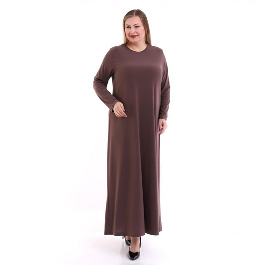 Basic dress Brown