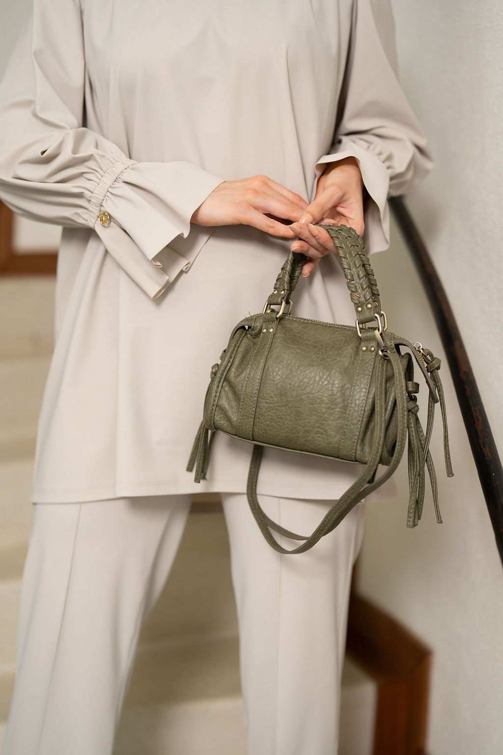 Travel Jersey tunic - Stone