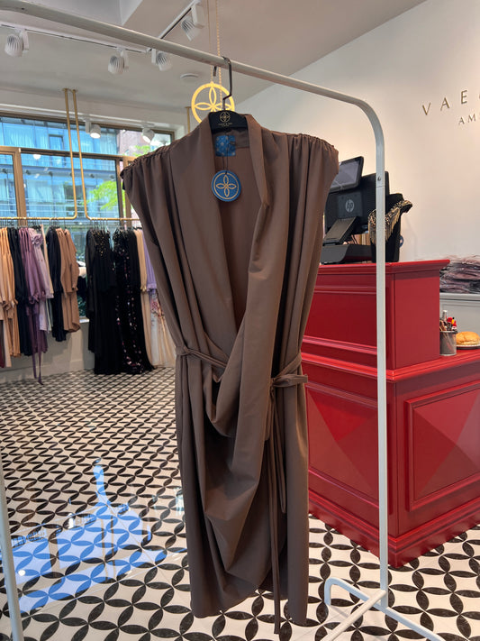 Roaa vest Mocca