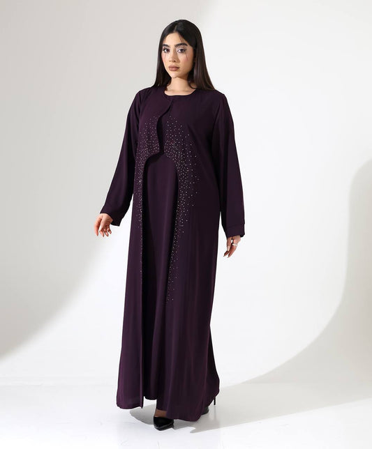 Soraya twin set plum