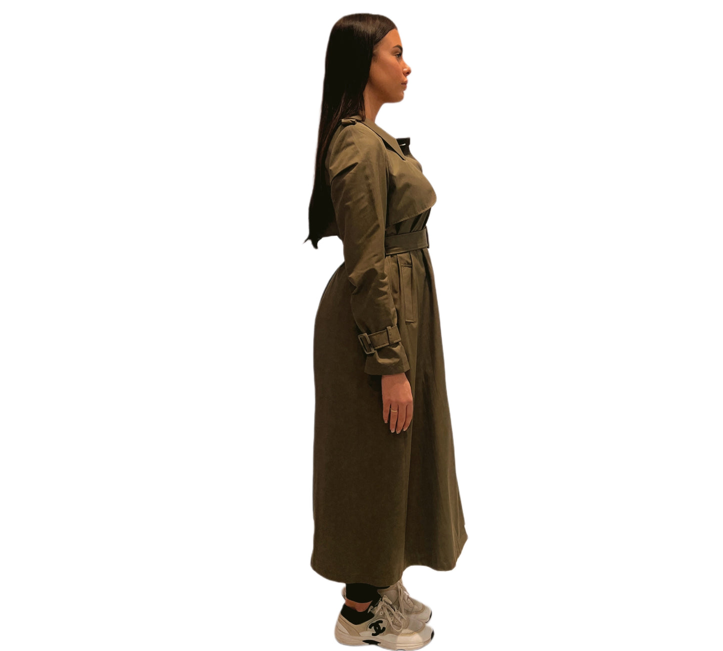 Maxi Trench coat Khaki