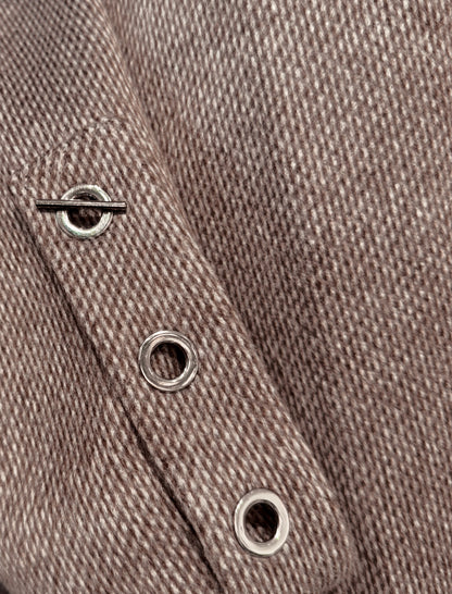 Hooded coat