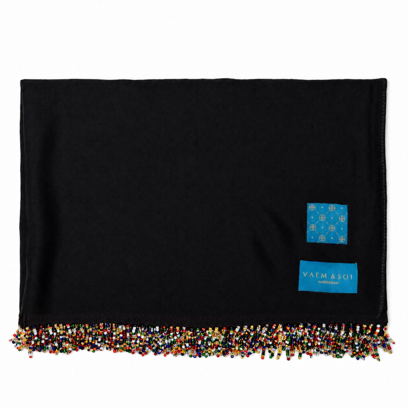 Black X beads