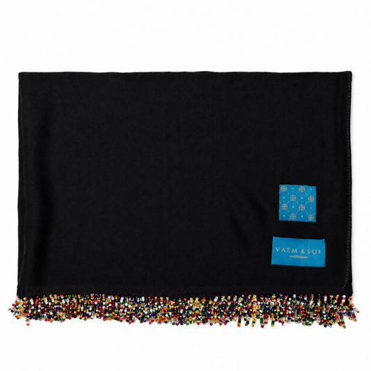 Black X beads