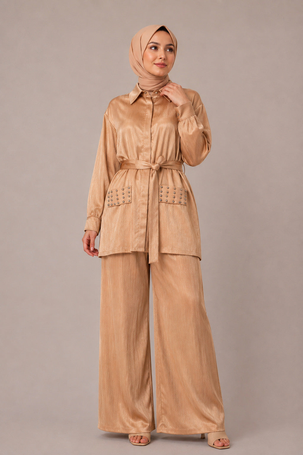 Alaia set Nude