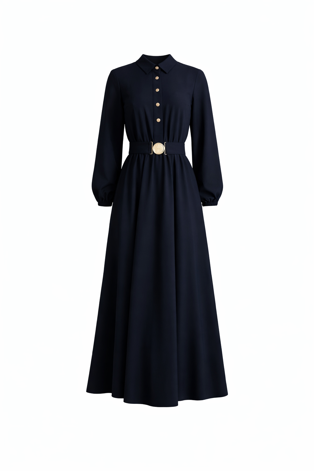 Travel jersey dress - Deep navi