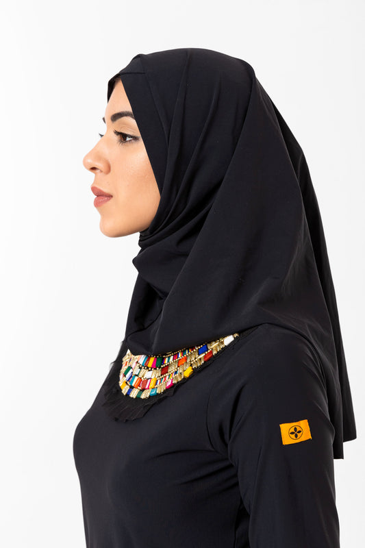 Swim hijaab black