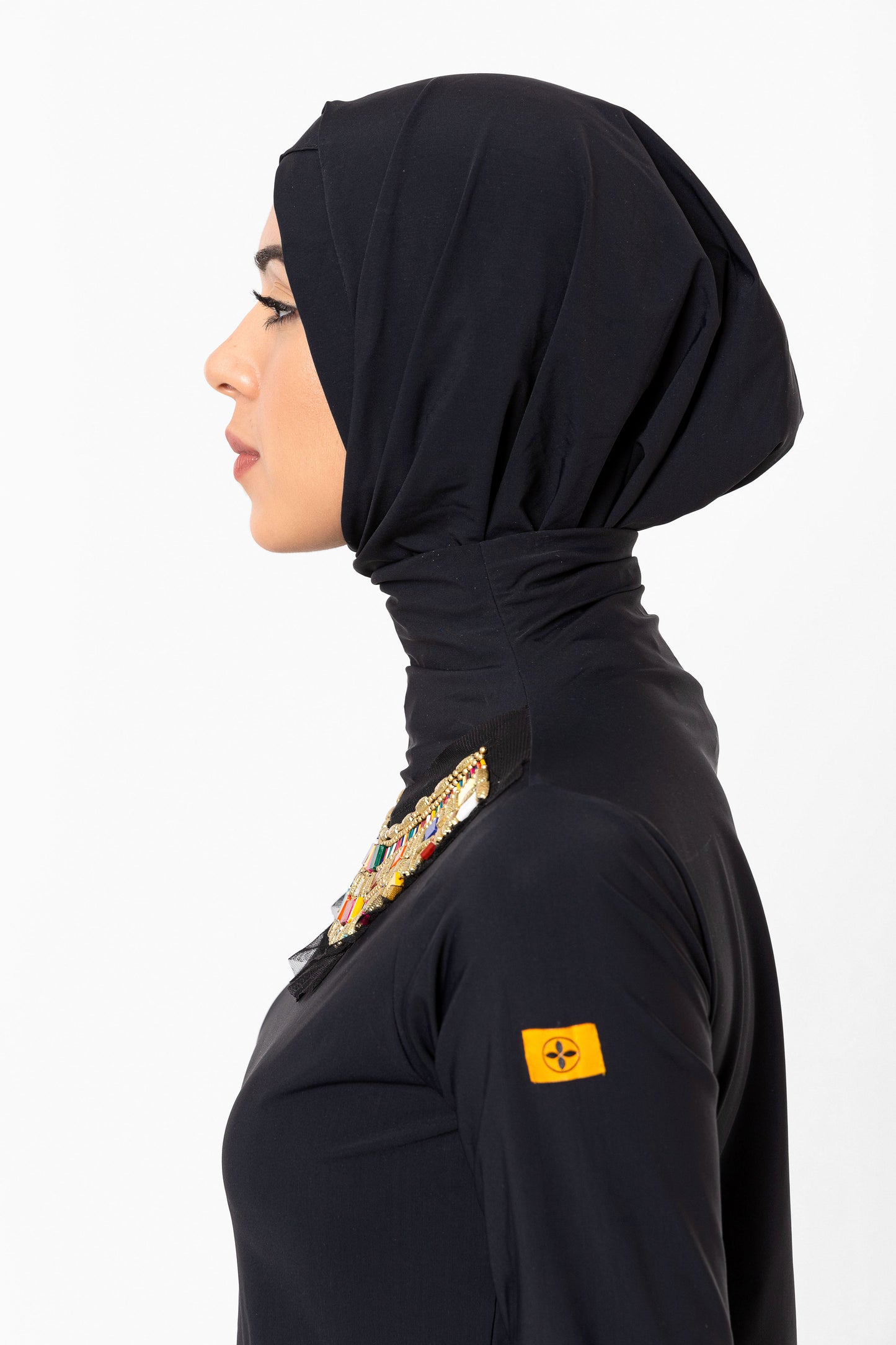Swim hijaab black